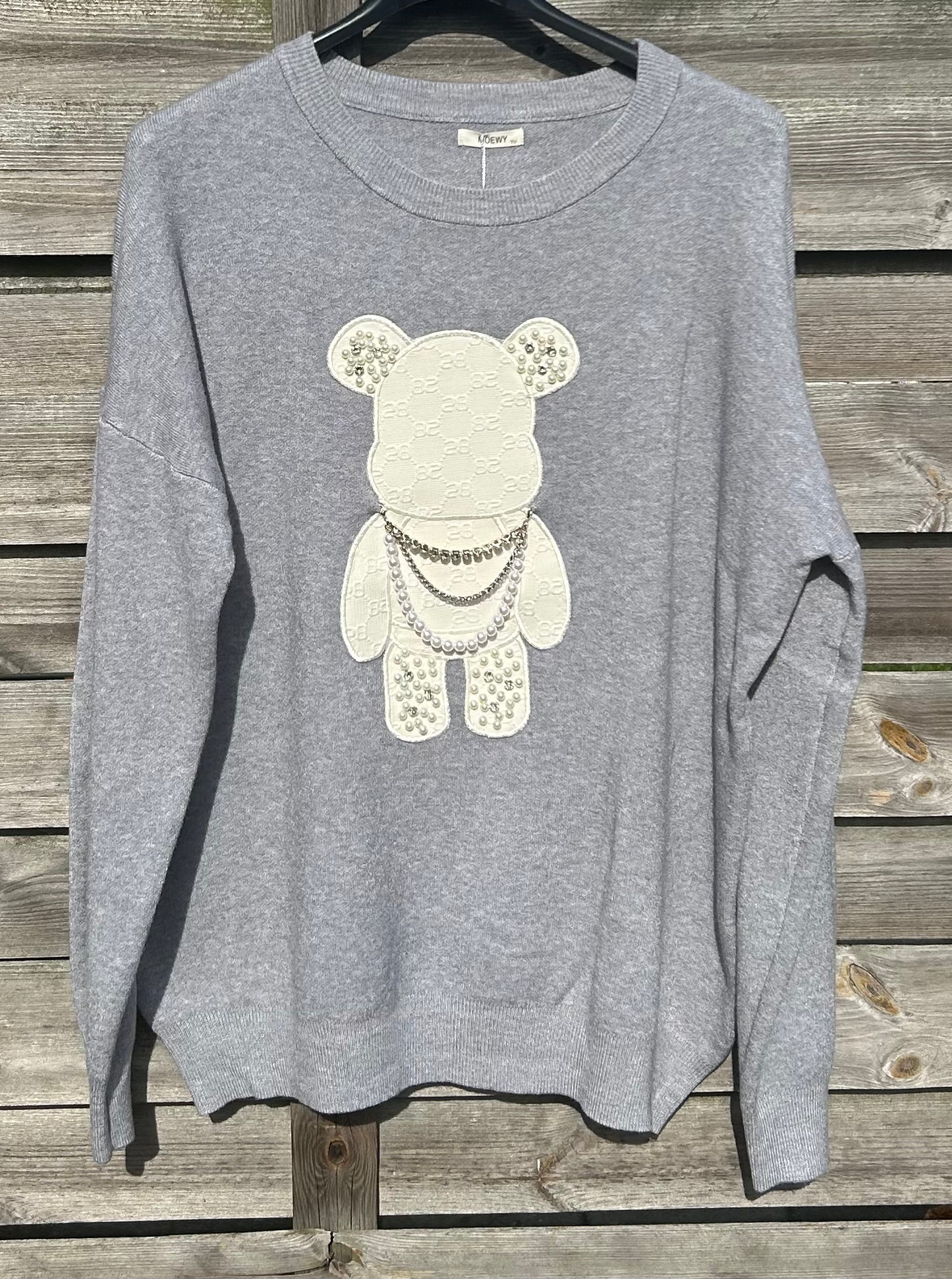 Beer ketting trui