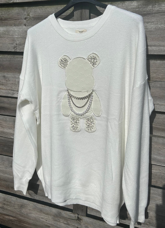 Beer ketting trui