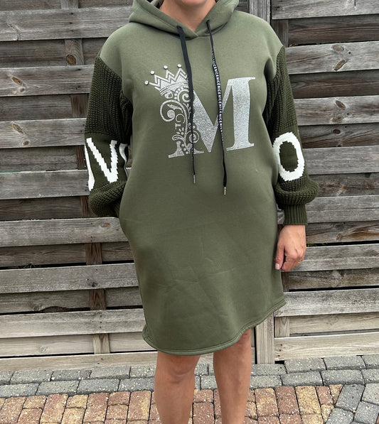M glitter trui/tuniek