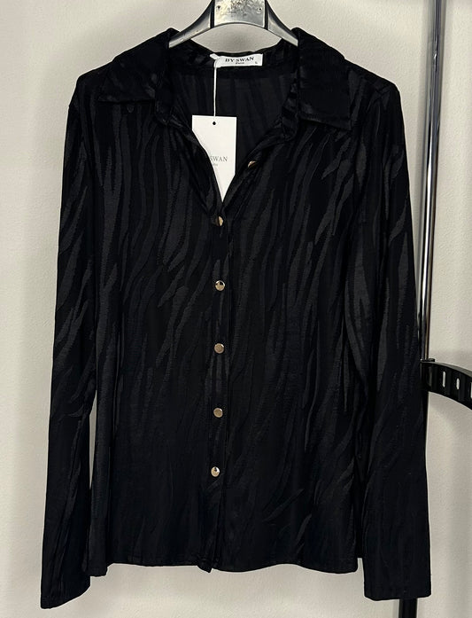 Gouden knopen blouse